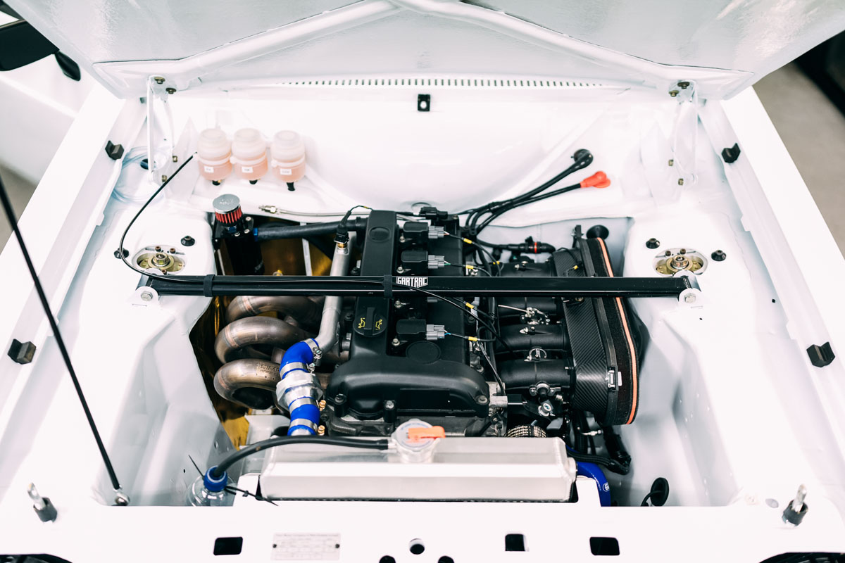 HiTech Motorsport Car Engine